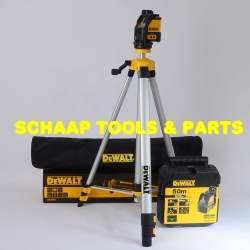 Kruislijnlaser zelfnivellerend - 2 stralen GROEN DW088CG-XJ met statief DE0881-XJ | DW088CGTRI